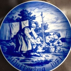 1971 mothers day plate